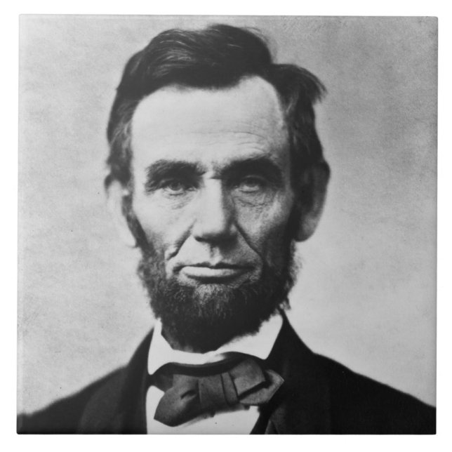 Abraham Lincoln: 16th President of America Tile (Front)