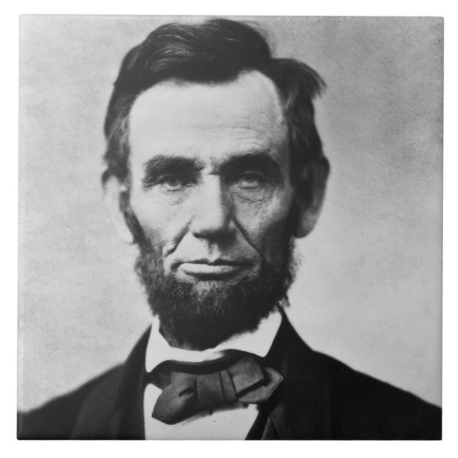 Abraham Lincoln: 16th President of America Tile (Front)