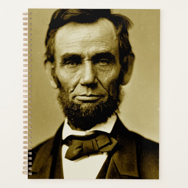 Abraham Lincoln 16th US President  Planner (Front)