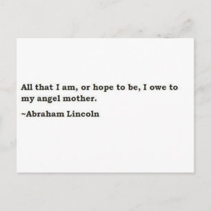 Abraham Lincoln 3 Postcard