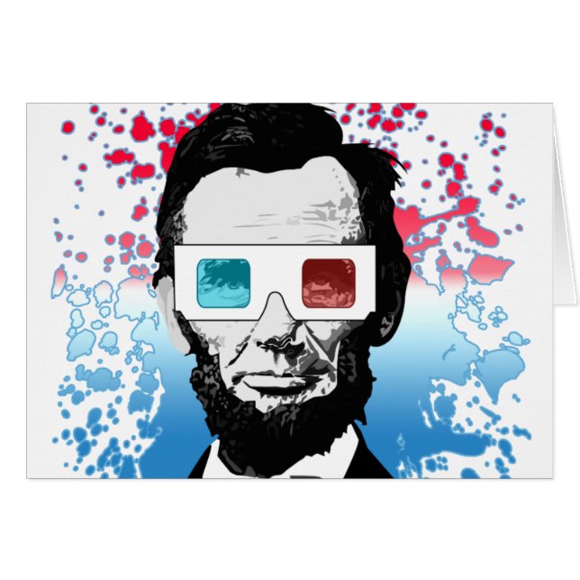 Abraham Lincoln - 3D (Front Horizontal)