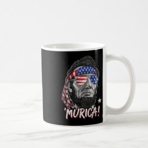 Abraham Lincoln 4th Of July Murica Men Women Ameri Coffee Mug