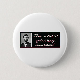 Abraham Lincoln 6 Cm Round Badge