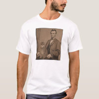 Abraham Lincoln and his cat "Gloria"