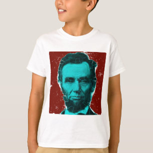 Abraham Lincoln Art Shirt--Unique Design T-Shirt
