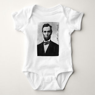 ABRAHAM LINCOLN BABY BODYSUIT