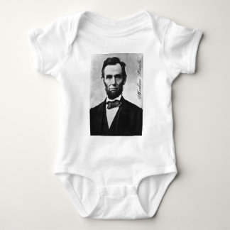ABRAHAM LINCOLN BABY BODYSUIT