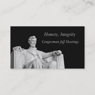 Abraham Lincoln Business Card