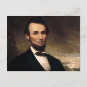 Abraham Lincoln by George H Story Postcard