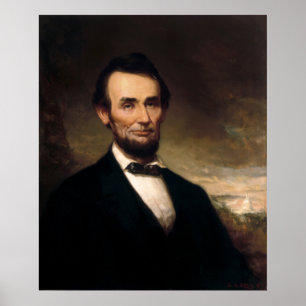Abraham Lincoln by George H Story Poster