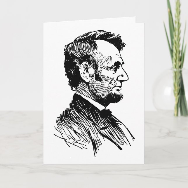 Abraham Lincoln Card (Front)