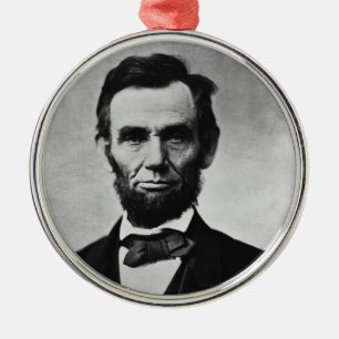 Abraham Lincoln Christmas Ornament