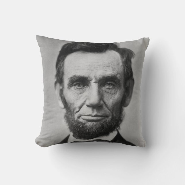 Abraham Lincoln Cushion (Front)