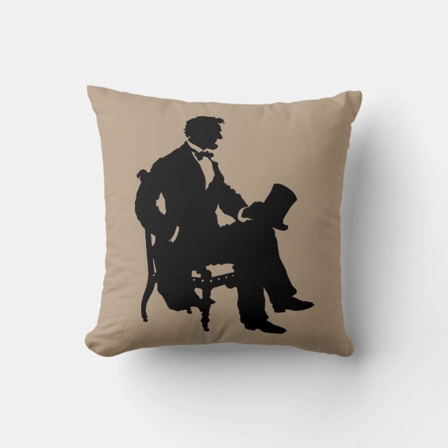 Abraham Lincoln Cushion (Front)