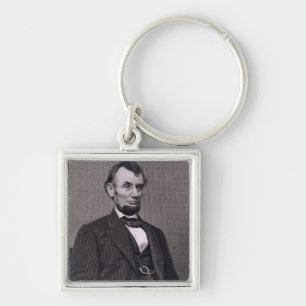 Abraham Lincoln, engraved from a photograph by Wil Key Ring