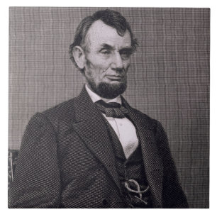 Abraham Lincoln, engraved from a photograph by Wil Tile