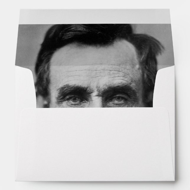 Abraham Lincoln Envelope (Back (Bottom))