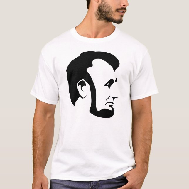 Abraham Lincoln Face T-Shirt (Front)