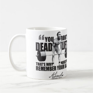 Abraham Lincoln Gym Humour - Deadlift Coffee Mug