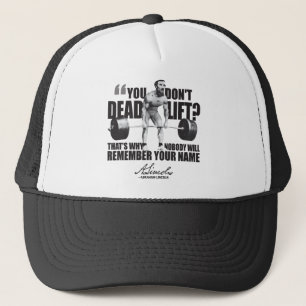 Abraham Lincoln Gym Humour - Deadlift Trucker Hat