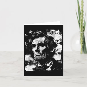 Abraham Lincoln History Teacher President 4th Of J Card