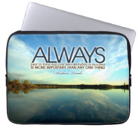 Abraham Lincoln Inspirational Quote "Always"
