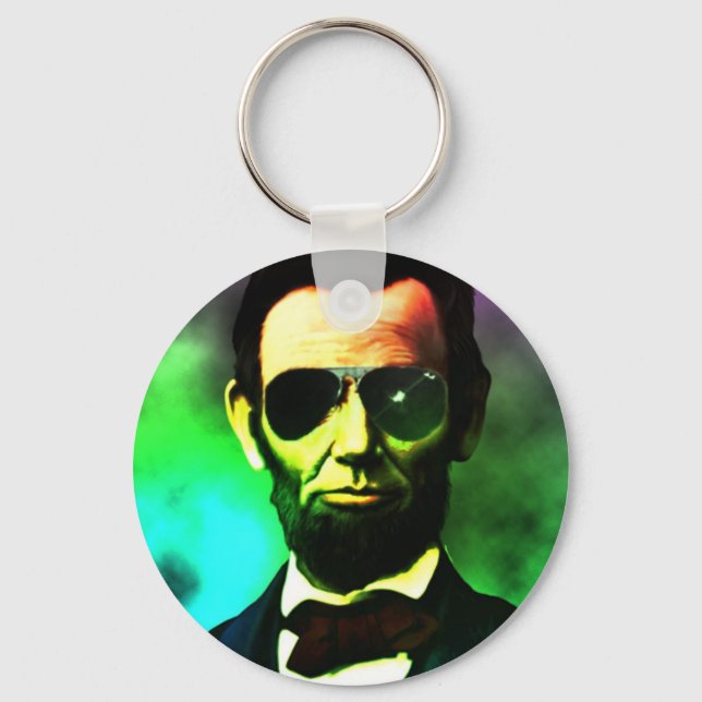 Abraham Lincoln Key Ring (Front)
