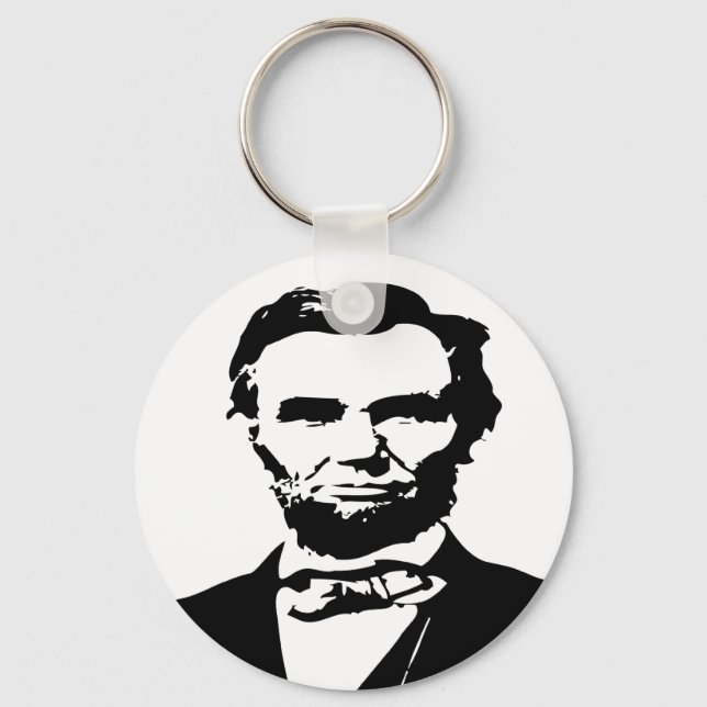 Abraham Lincoln Key Ring (Front)