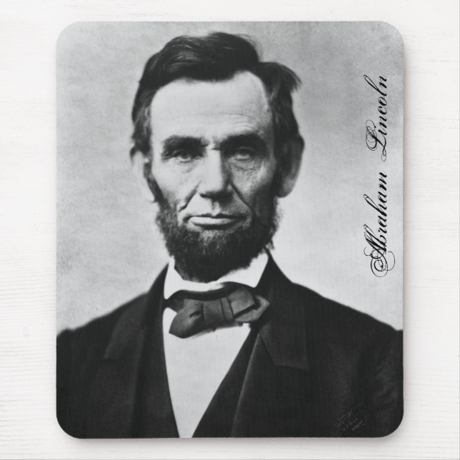 ABRAHAM LINCOLN MOUSE MAT (Front)