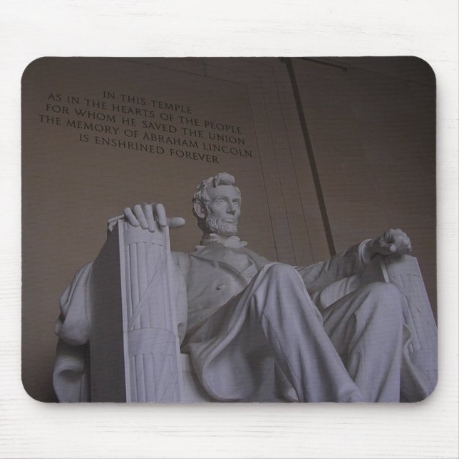 Abraham Lincoln mousepad (Front)