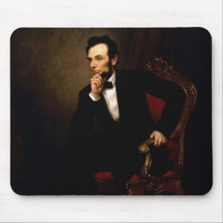 Abraham Lincoln Official White House Portrait Mouse Mat