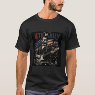 Abraham Lincoln Playing guitar T-Shirt