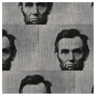 Abraham Lincoln Portrait Fabric