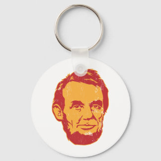 Abraham Lincoln Portrait Keychain