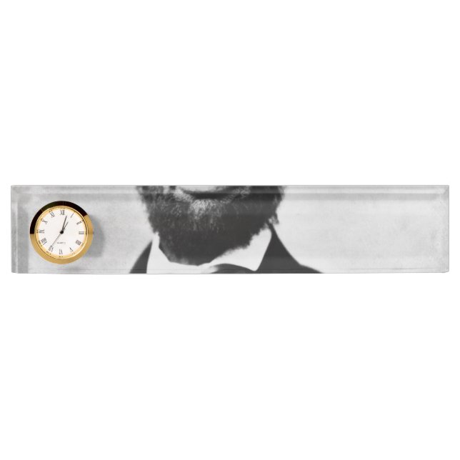 Abraham Lincoln Portrait Nameplate (Front)