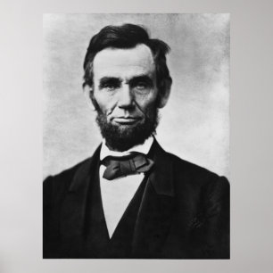 Abraham Lincoln Portrait Poster