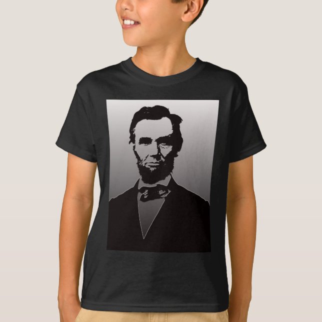 Abraham Lincoln Portrait T-Shirt (Front)