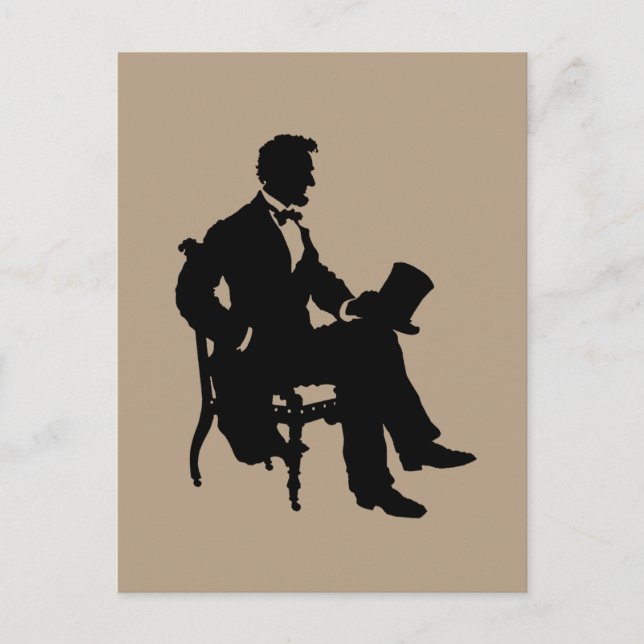 Abraham Lincoln Postcard (Front)