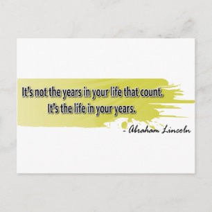 Abraham Lincoln Postcard