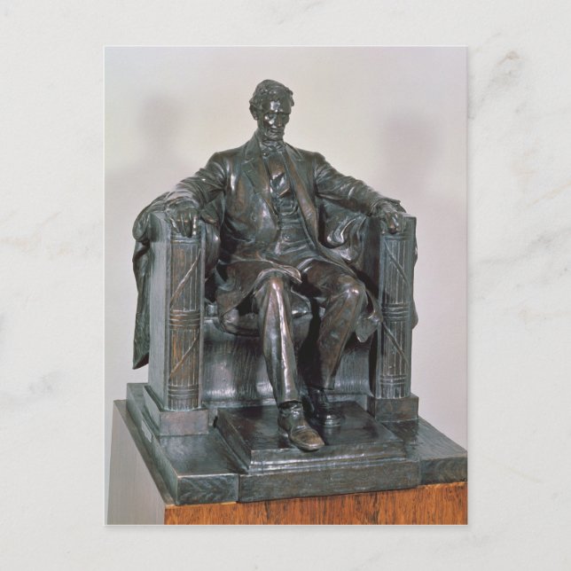 Abraham Lincoln Postcard (Front)