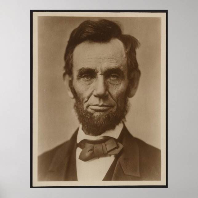 Abraham Lincoln Poster (Front)