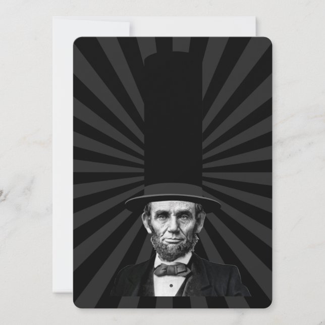 Abraham Lincoln Presidential Fashion Statement (Front)