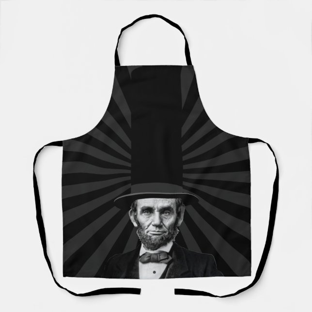 Abraham Lincoln Presidential Fashion Statement Apron (Front)