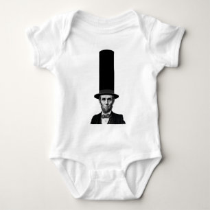 Abraham Lincoln Presidential Fashion Statement Baby Bodysuit