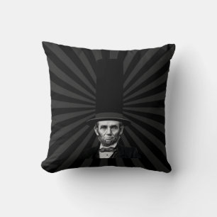 Abraham Lincoln Presidential Fashion Statement Cushion