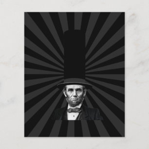 Abraham Lincoln Presidential Fashion Statement Flyer