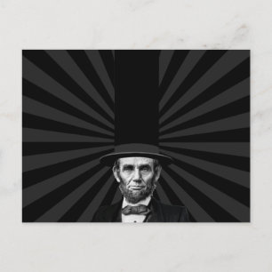 Abraham Lincoln Presidential Fashion Statement Postcard