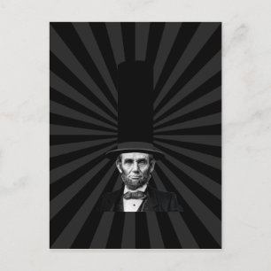 Abraham Lincoln Presidential Fashion Statement Postcard