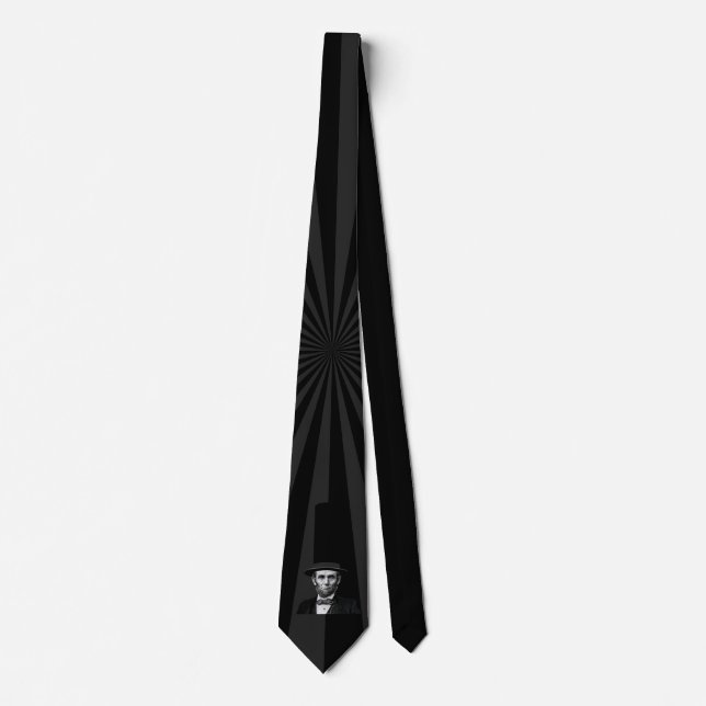 Abraham Lincoln Presidential Fashion Statement Tie (Front)