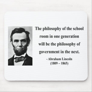 Abraham Lincoln Quote 11b Mouse Mat